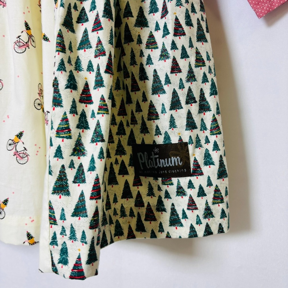 MATILDA JANE PLATINUM CHRISTMAS DRESS GIRLS Sz. 8 **18/20** - Picture 5 of 8